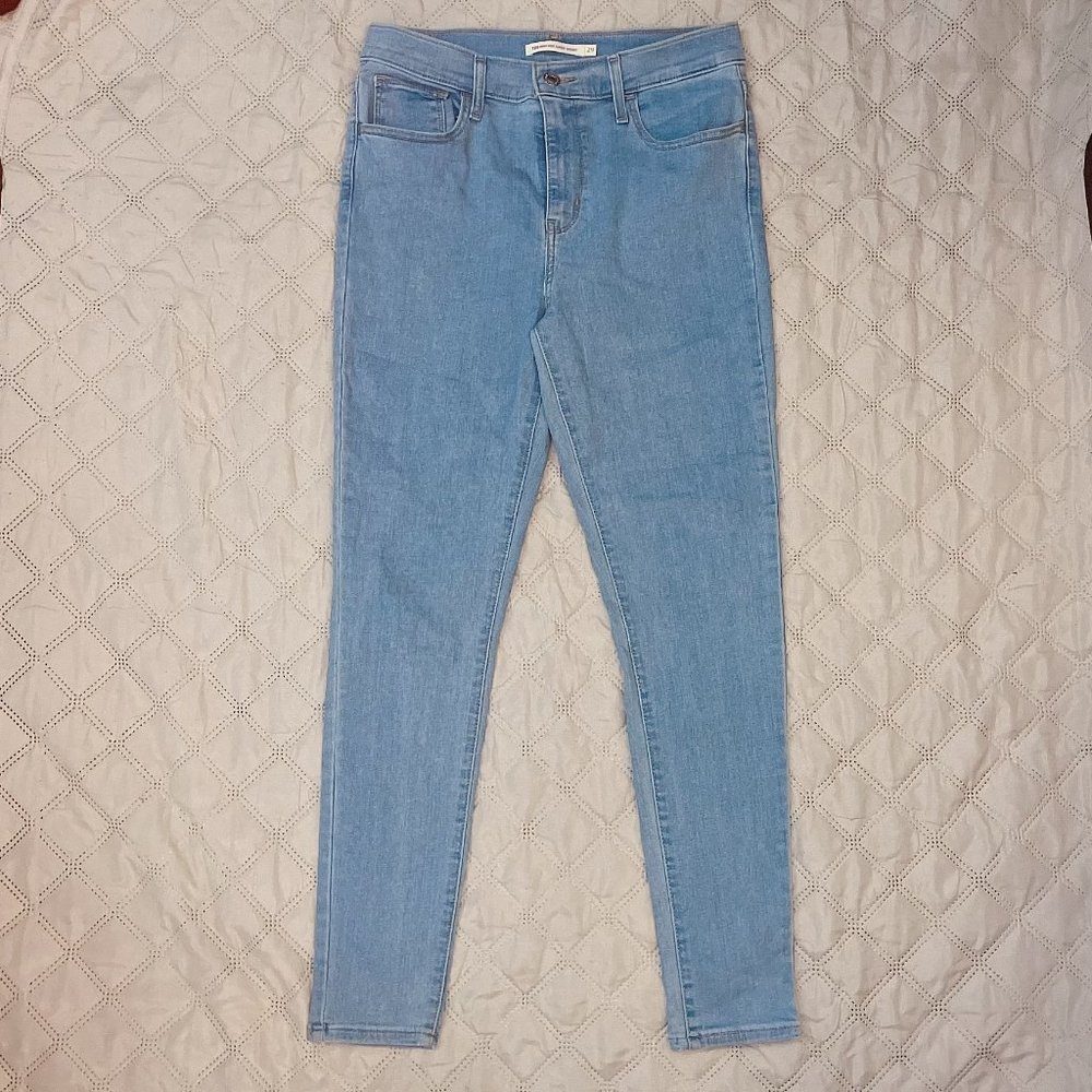 LEVI High Rise Super Skinny Jeans